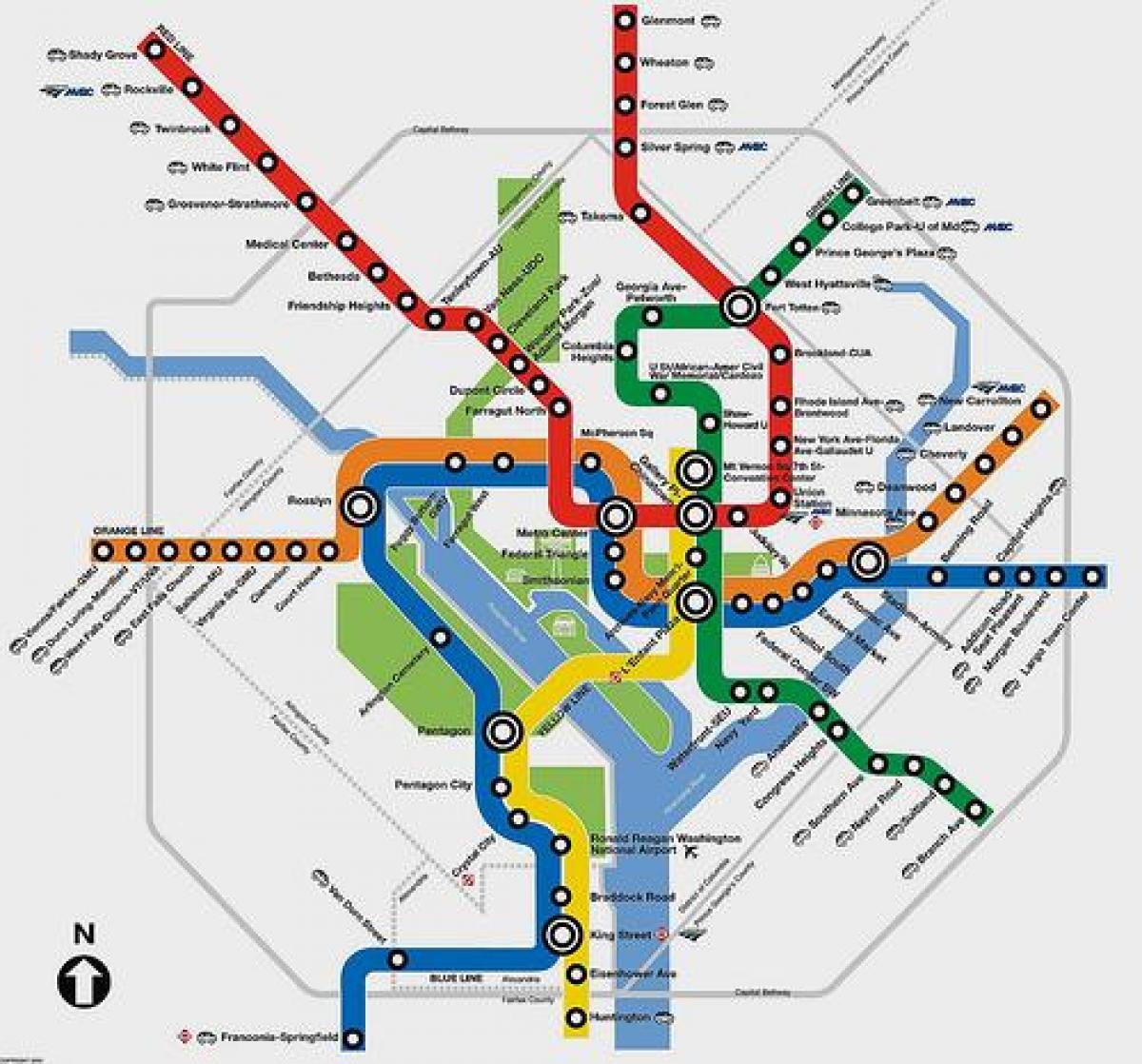 metro DC planer karti 