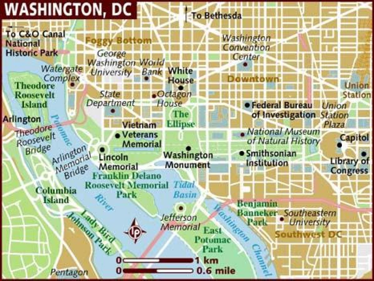 Washington karti