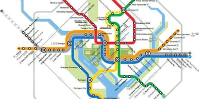 Washington DC je LAO karti