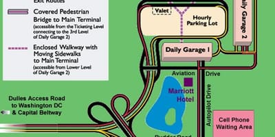 Dulles parking karti
