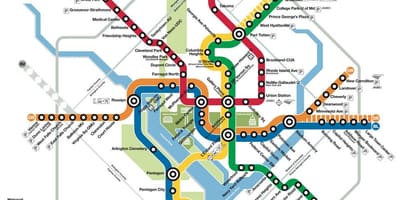 DC metro karta za metro 