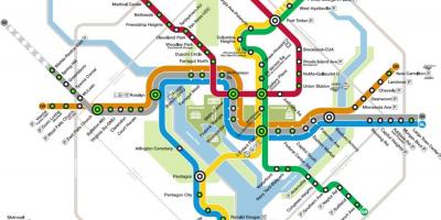 Washington metro kartica